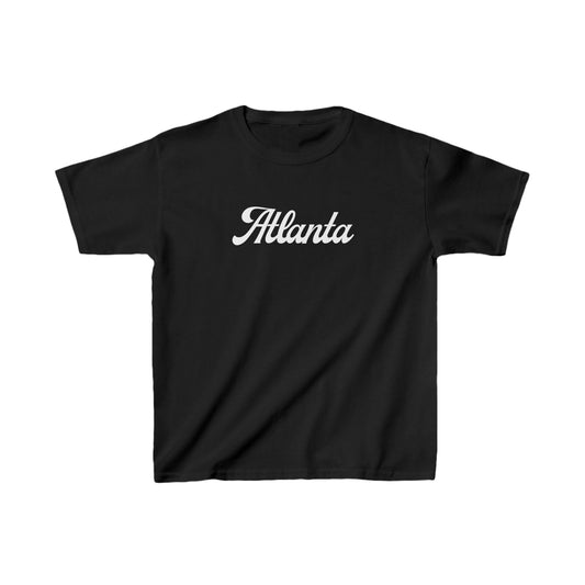 Kids Atlanta Script Tee