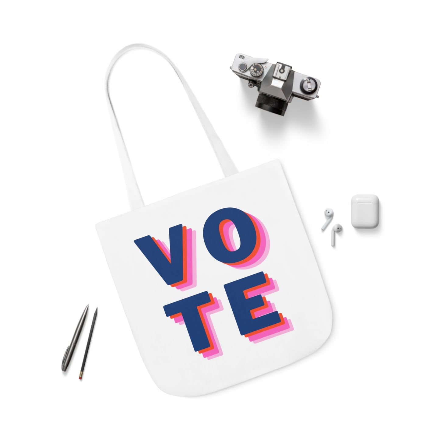 VOTE 2024 Canvas Tote Bag
