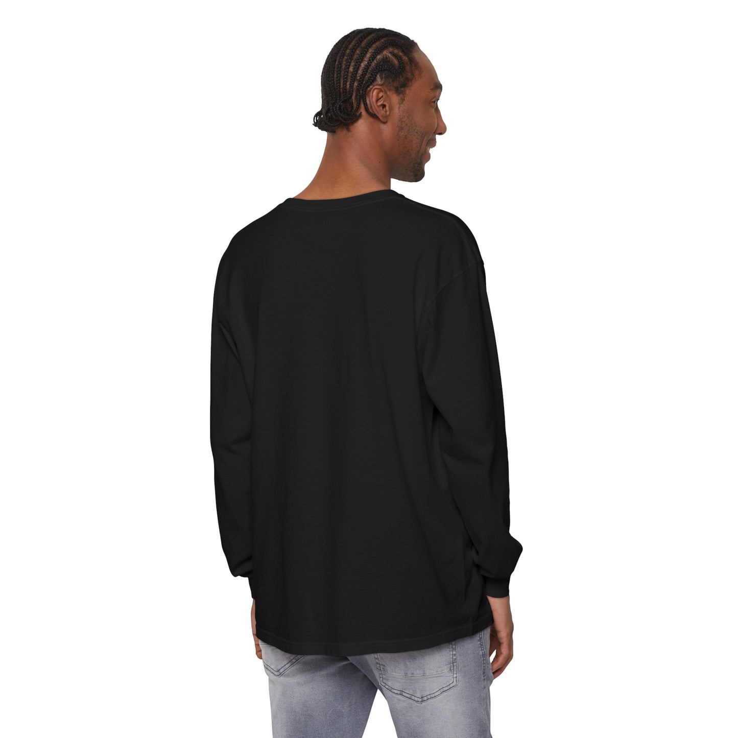 Joyful, Merry and Black Long Sleeve Tee