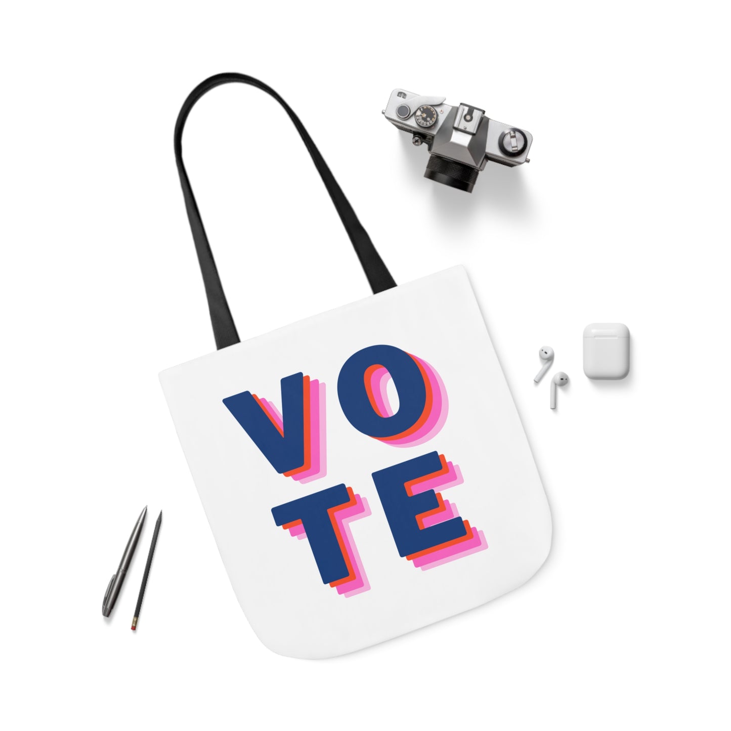 VOTE 2024 Canvas Tote Bag