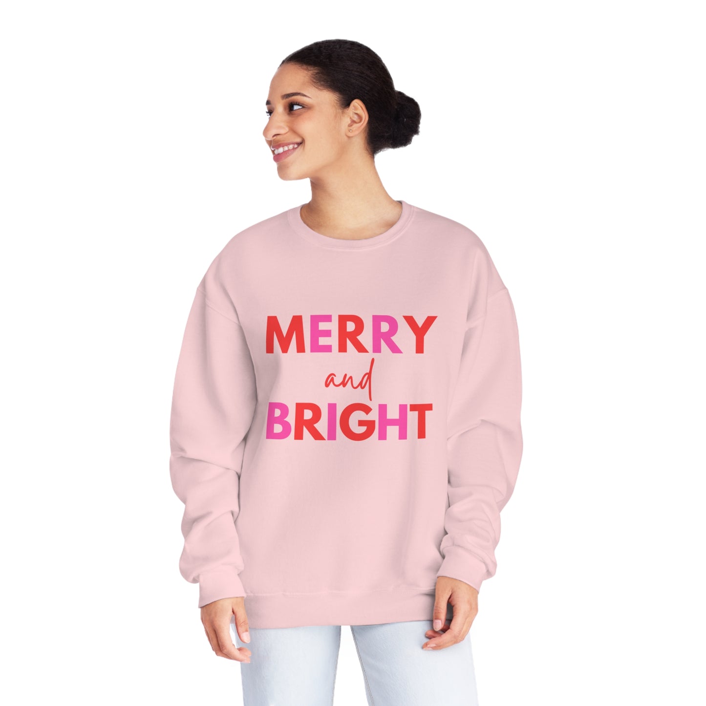 Merry and Bright Crewneck Sweatshirt