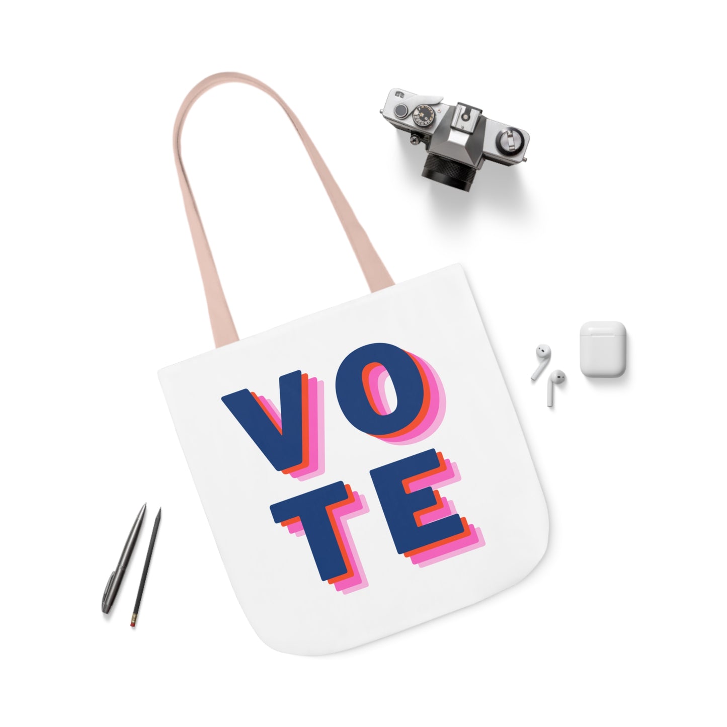 VOTE 2024 Canvas Tote Bag