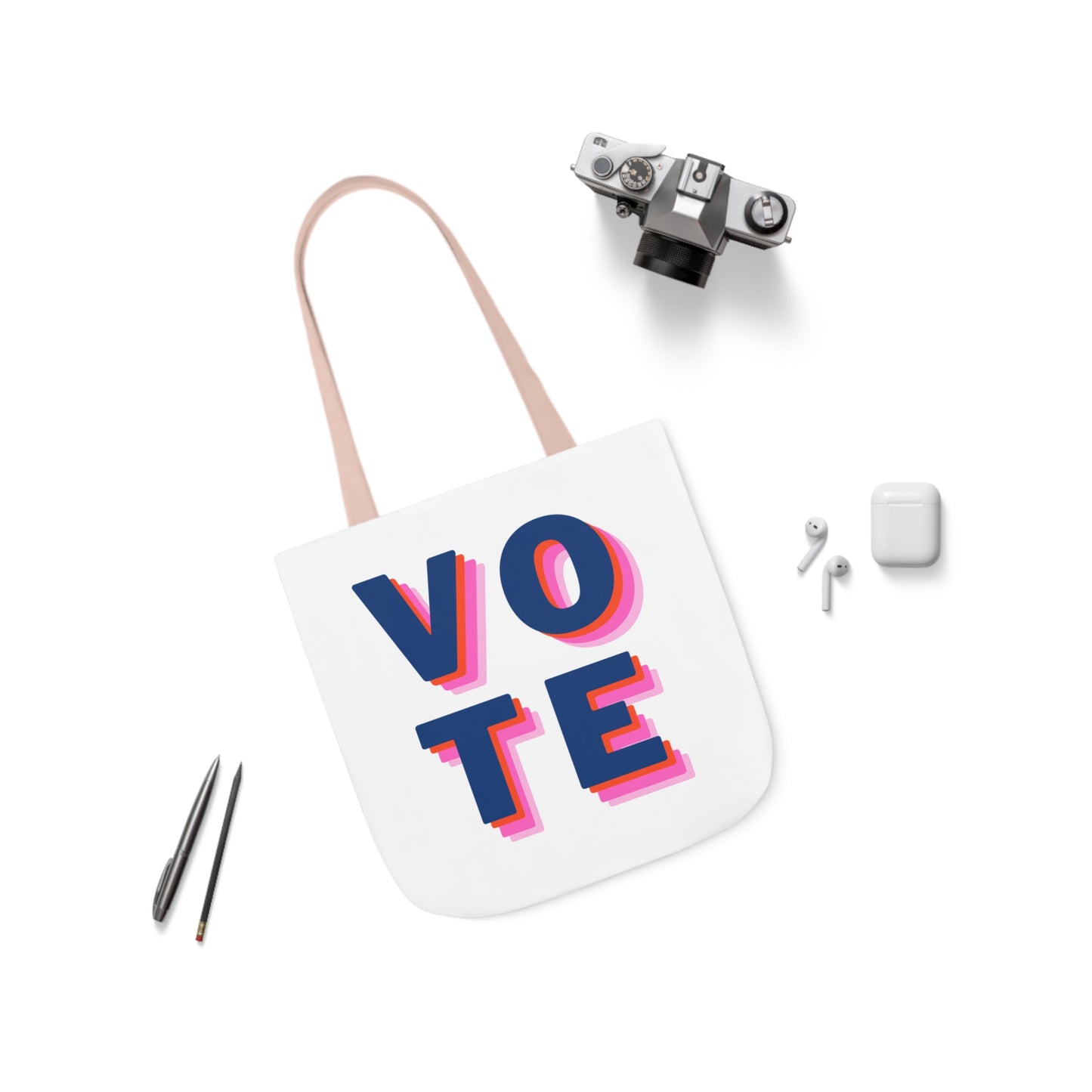 VOTE 2024 Canvas Tote Bag