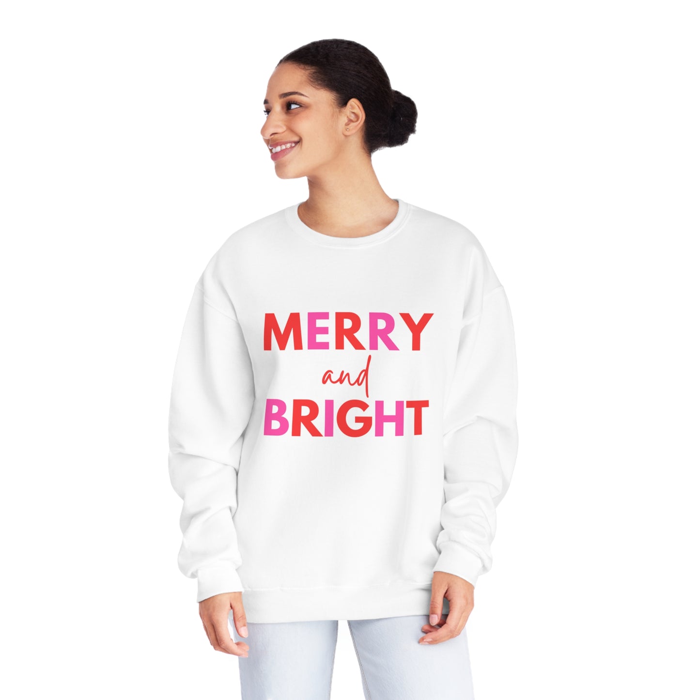 Merry and Bright Crewneck Sweatshirt