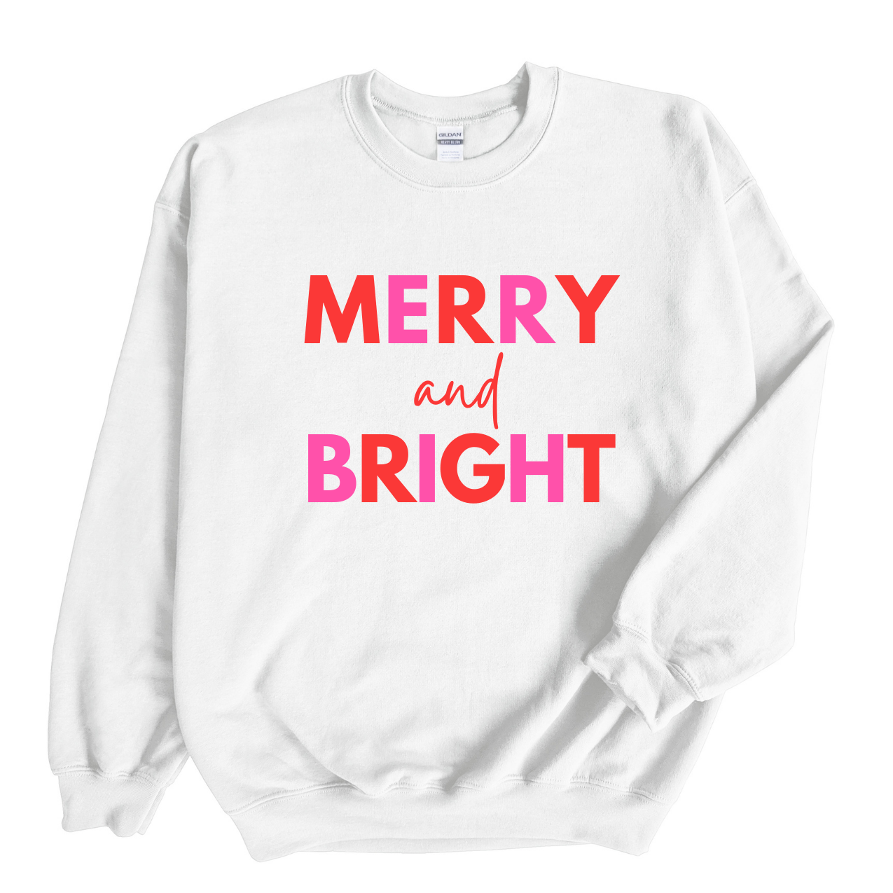 Merry and Bright Crewneck Sweatshirt