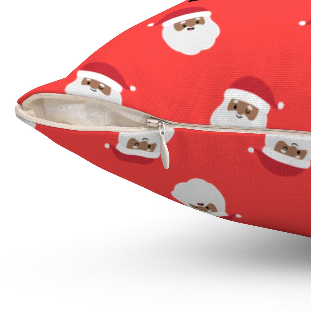Joyful Merry & Black Pillow