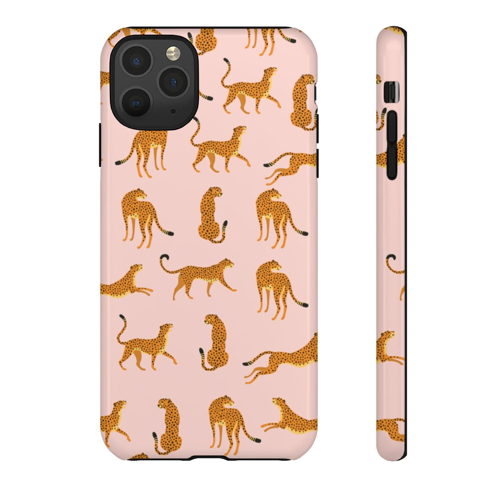 Pink Cheetah Tough Case