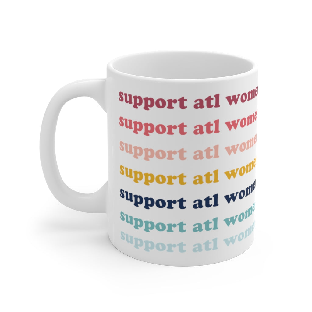 Support Atl Women Mug – Lucky + Lovely Shop