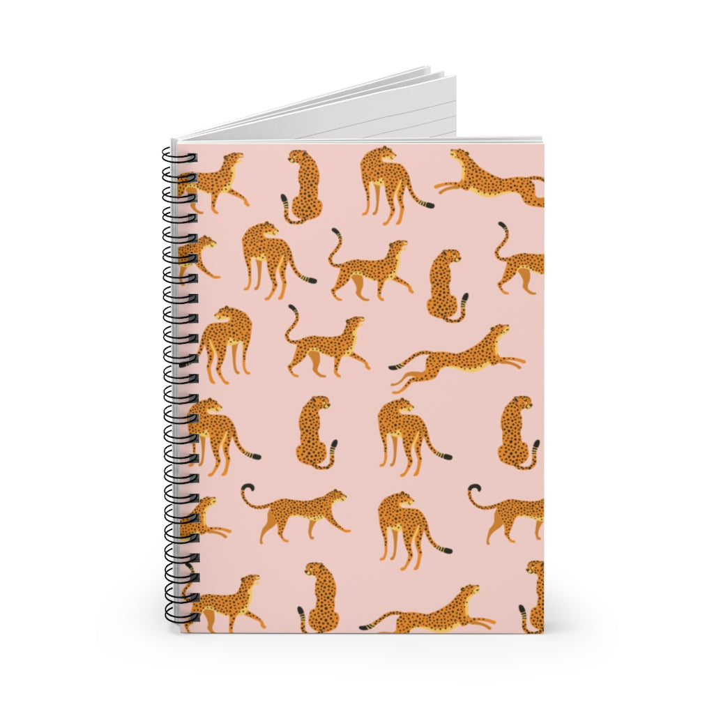 Pink Cheetah Notebook