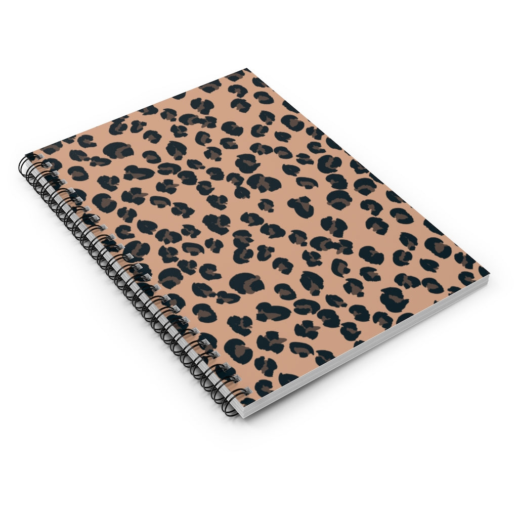 Signature Leopard Spiral Notebook