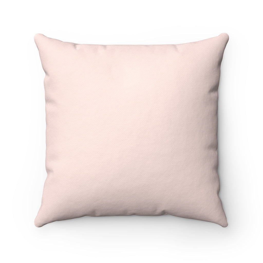 Pink Woman on a Mission Pillow
