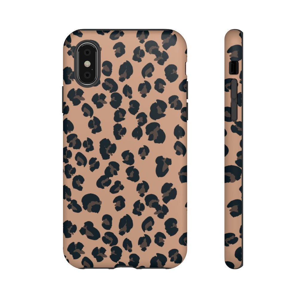 Signature L+ L Leopard Print Tough Case