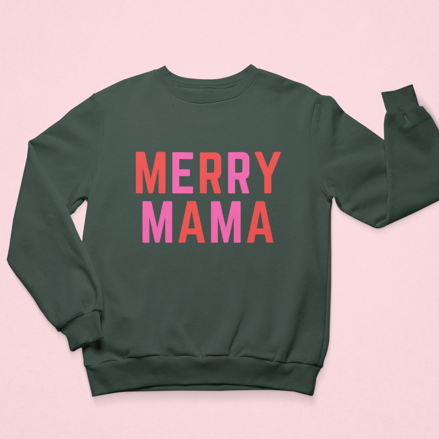 Merry Mama Crewneck Sweatshirt