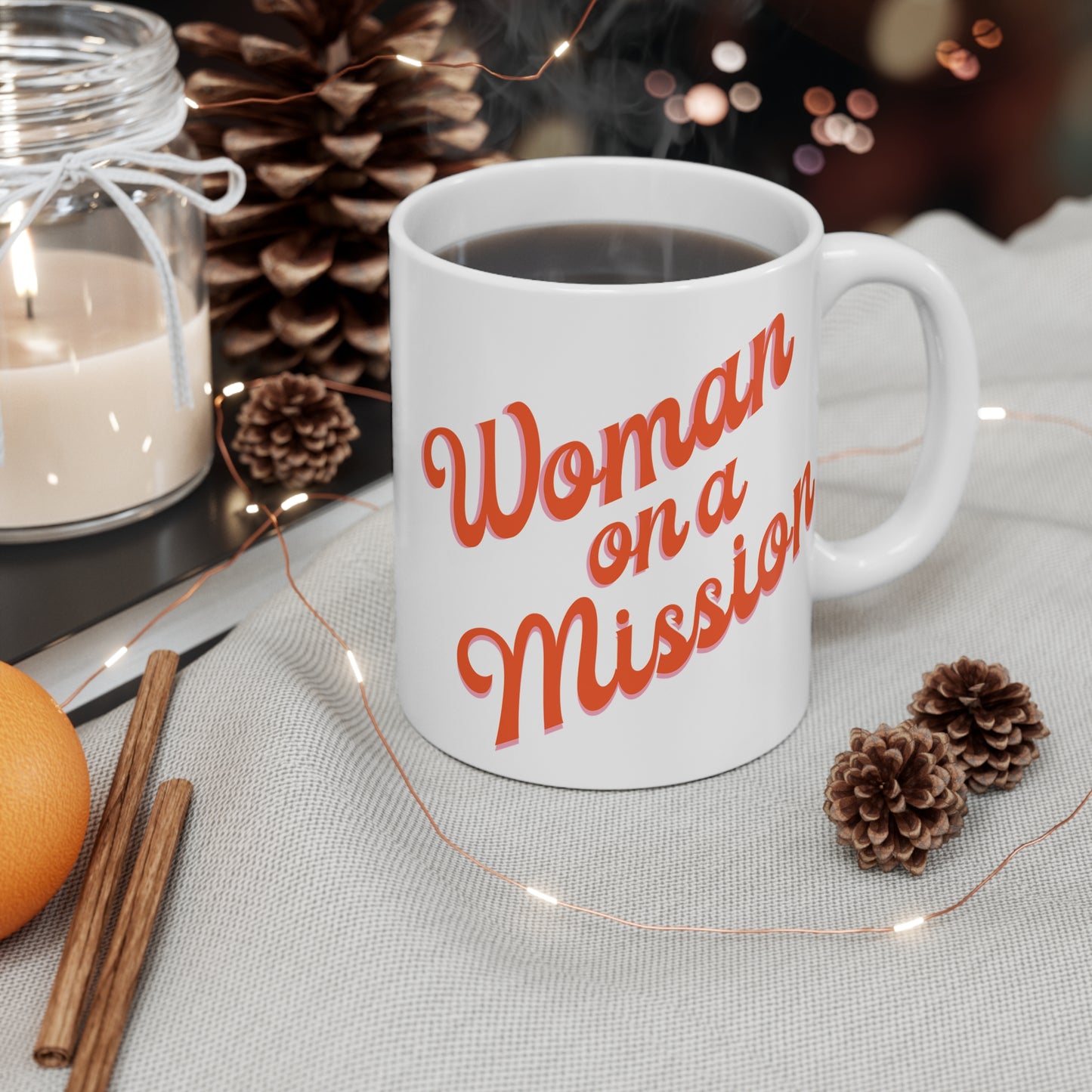 Woman on a Mission Mug