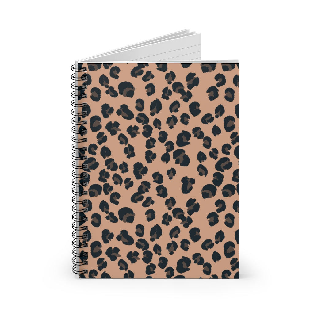 Signature Leopard Spiral Notebook