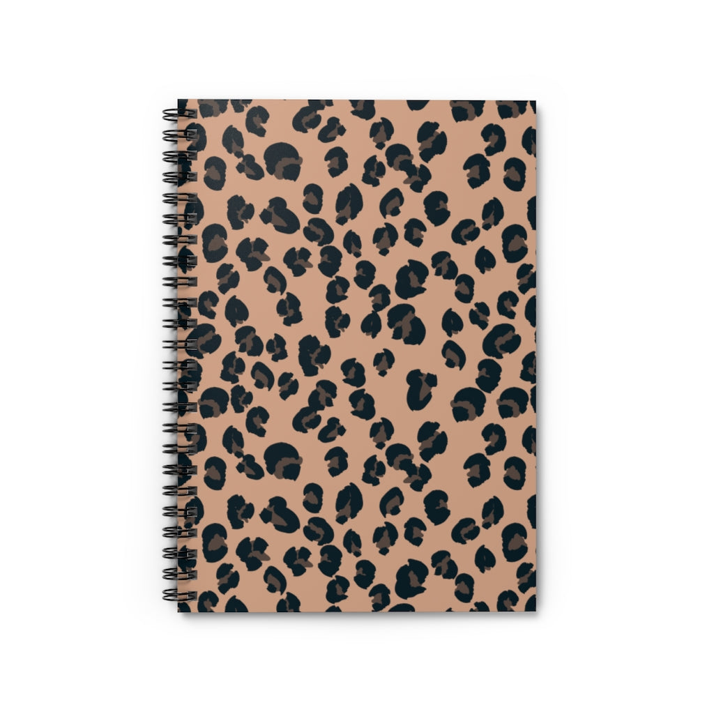 Signature Leopard Spiral Notebook