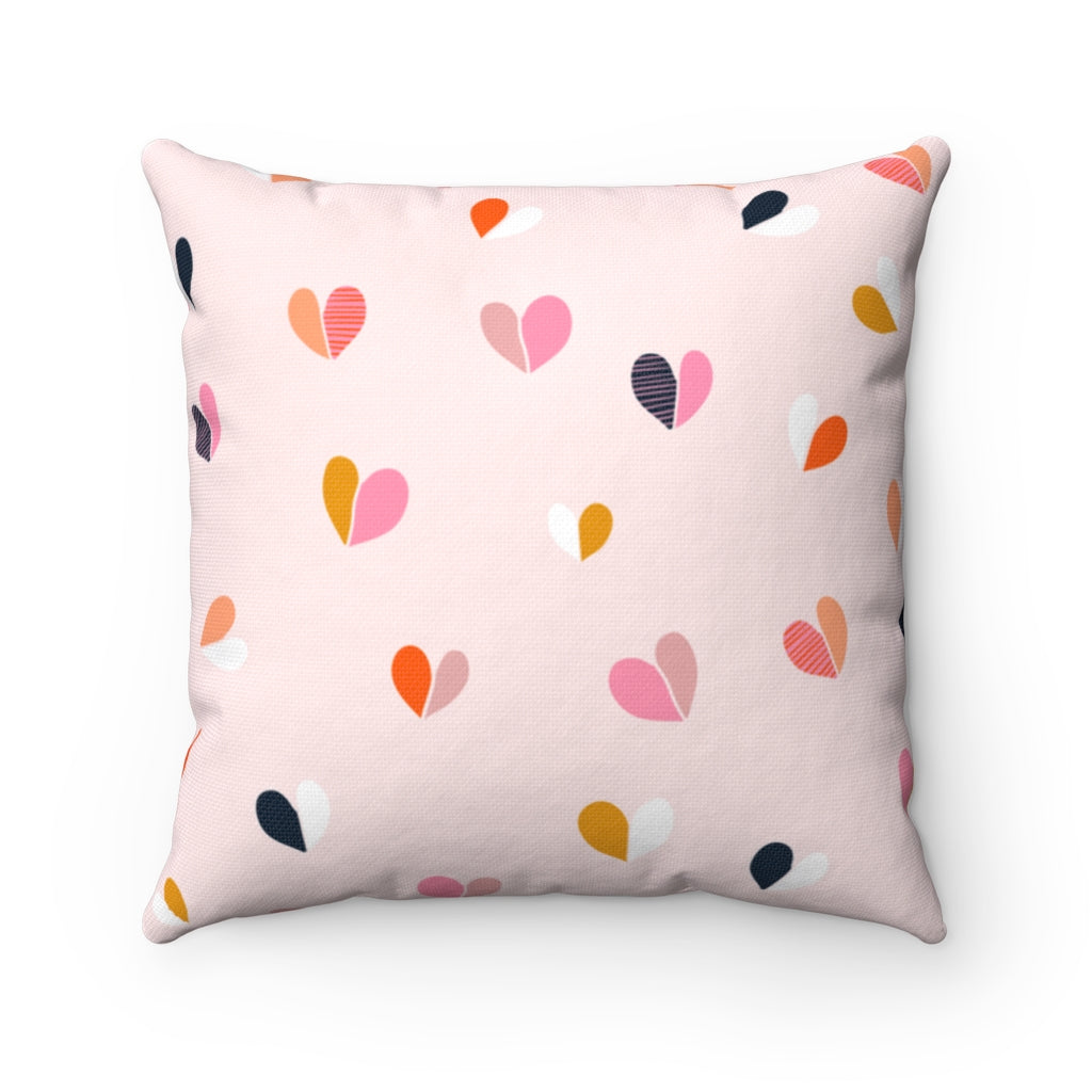 Playful Hearts Pillow