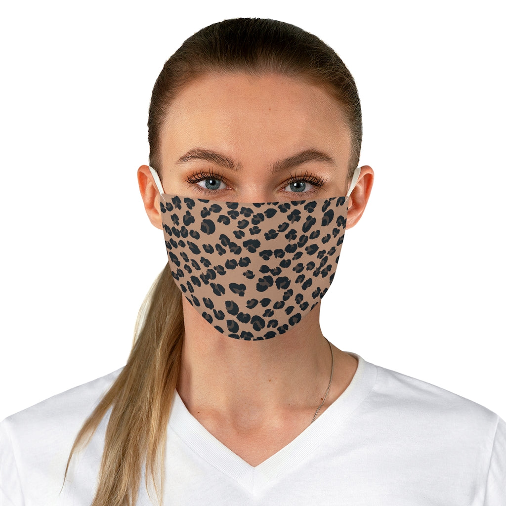 Signature Leopard Face Mask