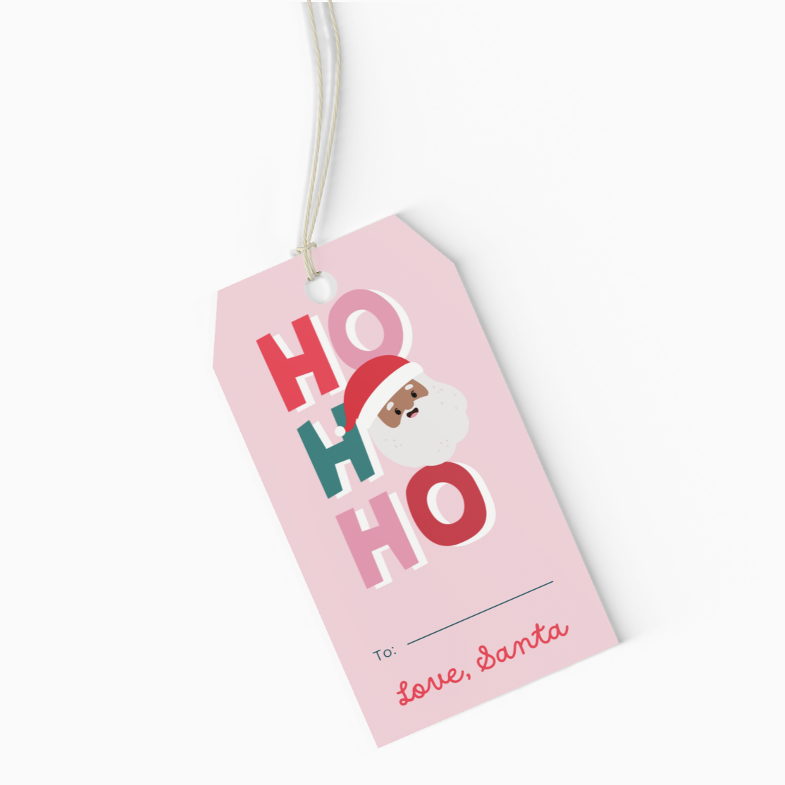 Ho Ho Ho Holiday Gift Tags